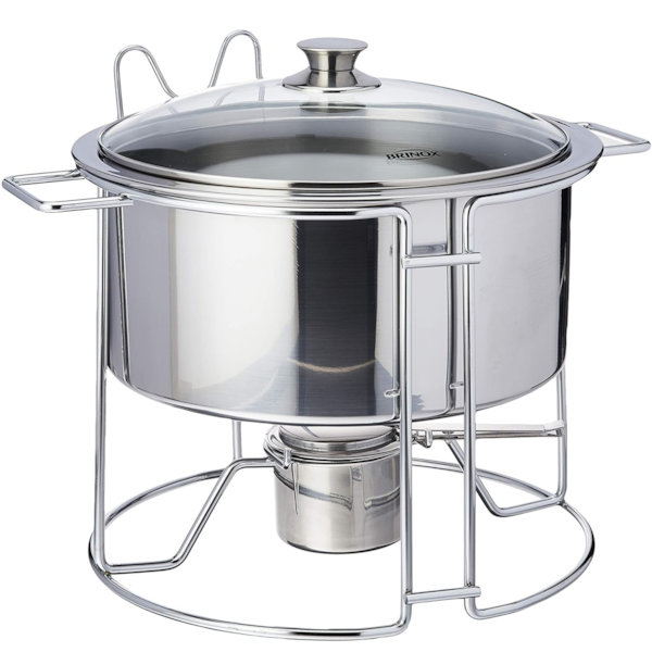 Rechaud Redondo Savoy 8LT 1105/208 Brinox -693fd1ab-3a5b-4737-9536-8b9ced4ffa11