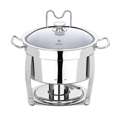 Rechaud Redondo Savoy 8LT 1105/208 Brinox-3fe3f55e-c860-4136-a51d-98009e408a44