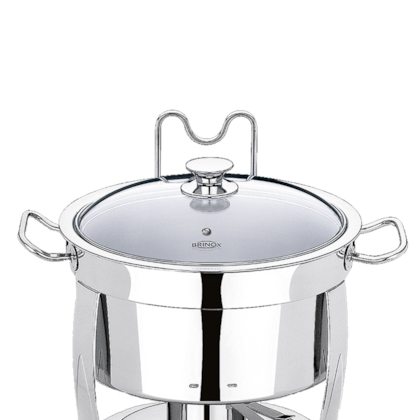 Rechaud Redondo Savoy 8LT 1105/208 Brinox-f3e843b1-f081-4a5b-9179-fa5e38a7d035