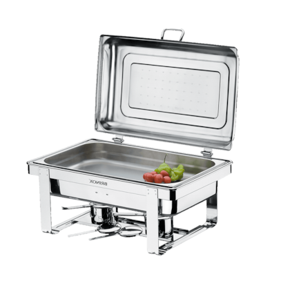 Rechaud Retangular Cuba 1/1 Brinox Savoy 1098/201 BRINOX-7115e774-221a-4e57-ab07-b6288e00bd88