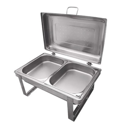 Rechaud Retangular Fogareiro 2 Lugares 1098/202 Brinox-718ad75e-966d-4099-86fd-495468af34fb