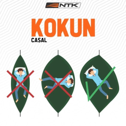 Rede De Descanso Kokun Casal Camping Laranja/Cinza 293020 Nautika-36fd94b6-bf27-4f83-af3c-0c04b48e83f3