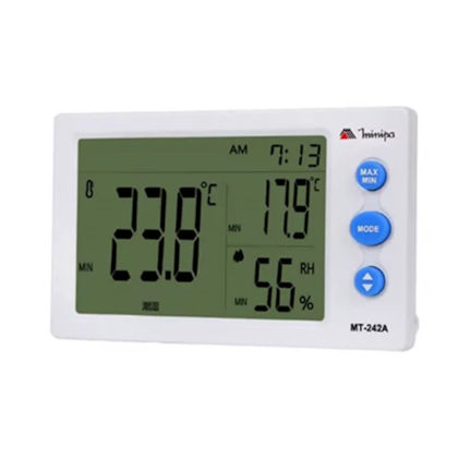 Relógio Termo Higrômetro Branco MT-241A Minipa -e2f12514-0847-45bd-9524-1f290281b658