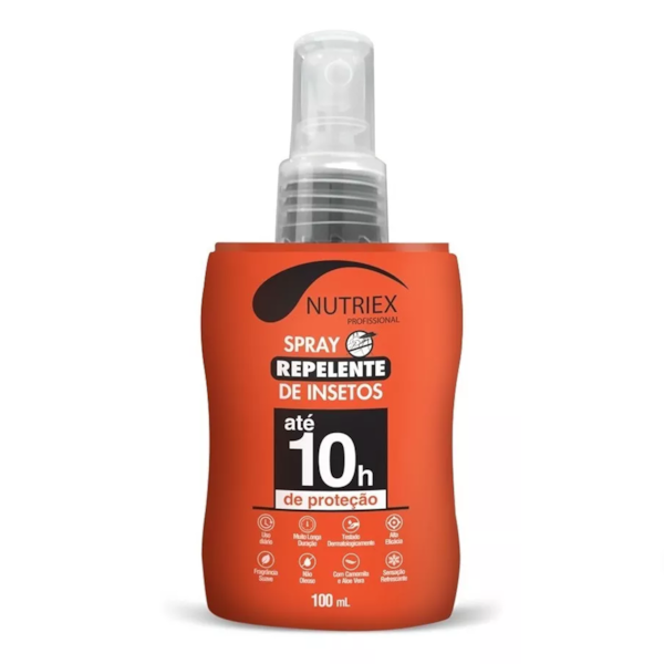 Repelente de Insetos Spray 10 hrs de Proteção 100ml Nutriex-cfe57789-2561-4c61-9859-897f2a7d7d9d