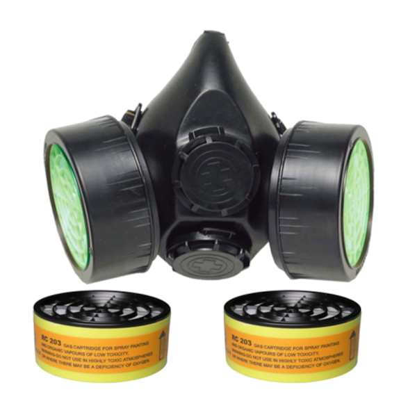 Respirador Semifacial CG306 C/Filtro 203 012290812 CARBOGRAFITE-57c60bd6-ea5d-401d-970c-a0ed046b918c