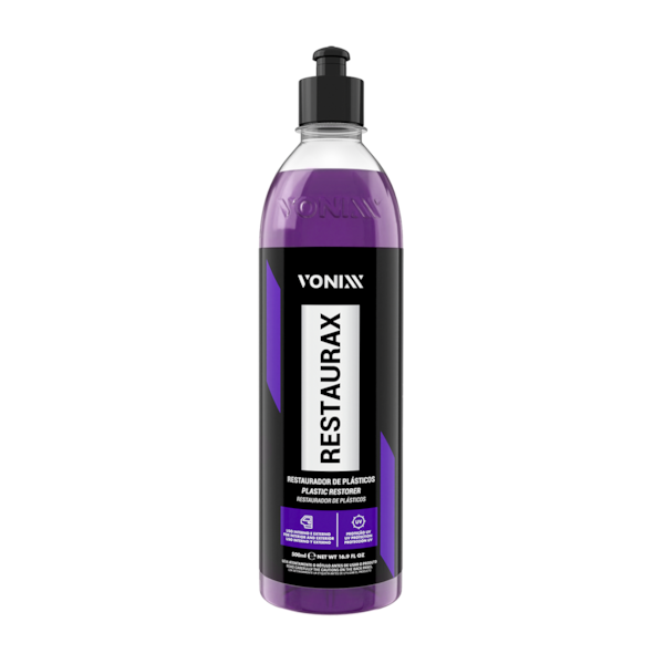 Restaurador de Plásticos Restaurax 500ml 2009015 Vonixx-35034796-c423-480c-b739-f5b666800954