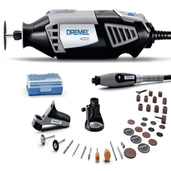 Retífica 4000 175w com 36 Acessórios e 3 Acoplamentos Dremel-8cd3442c-45a5-409c-a5a4-0f0d5e98d461