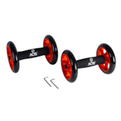 Roda Abdominal Dupla ABS Workout Orange T145 Acte Sports