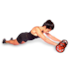 Roda Abdominal Dupla ABS Workout Orange T145 Acte Sports