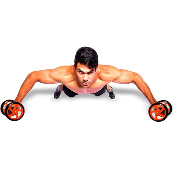 Roda Abdominal Dupla ABS Workout Orange T145 Acte Sports-7c89a038-3c00-4b57-8657-01513734c424