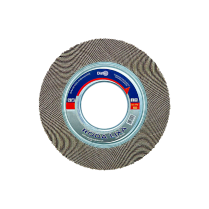 Roda de Lixa 150X50X46mm GR60 Polikontour 10.031 Disflex
