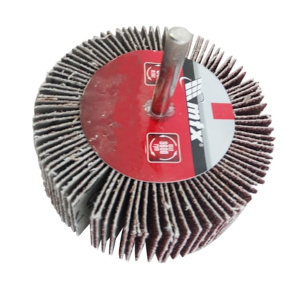 Roda de Lixa 80x40 mm com Haste Grão 60 Mtx-f30576a4-1a34-434f-92b7-4b316c0b47ad