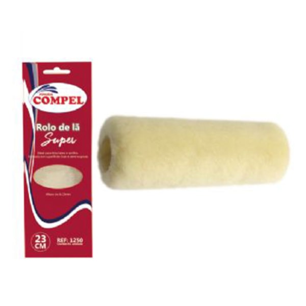 Rolo de Lã Super 23CM Sem Suporte 0.1250 Compel-1cab88b9-f9c1-4152-8adf-c9668de4baac