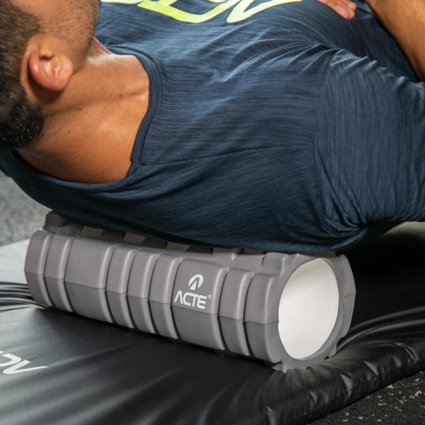 Rolo de Massagem Miofascial Rígido 33cm Cinza T141-C Acte Sports-b93acbe2-c8de-49a0-8356-98693b363443