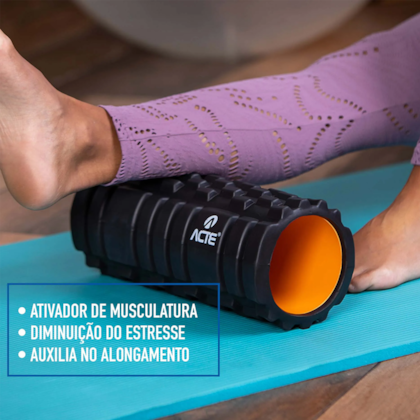 Rolo de Massagem Miofascial Rígido 33cm T141 Acte Sports-27f50014-b979-4865-bb9e-9f48cbf592fd
