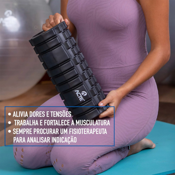Rolo de Massagem Miofascial Rígido 33cm T141 Acte Sports-c6cfa6e0-dc8c-45c1-9620-0df13830f0d7