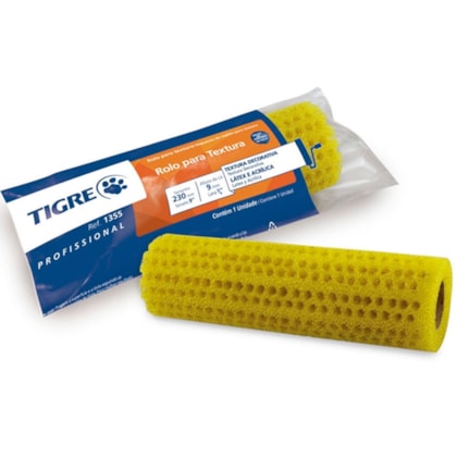 Rolo Espuma 23cm para Textura Tigre-266a855f-c2a3-42be-a2a7-bbf98c24457e