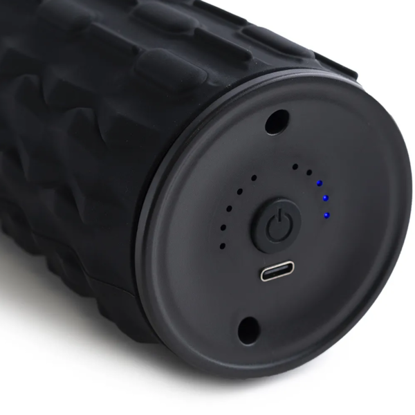 Rolo Massageador de Liberação Miofascial Elétrico Recarregável via Usb-C Preto R33-P Acte Sports-b83f0f07-24e8-4f10-869f-20c9d3888c25