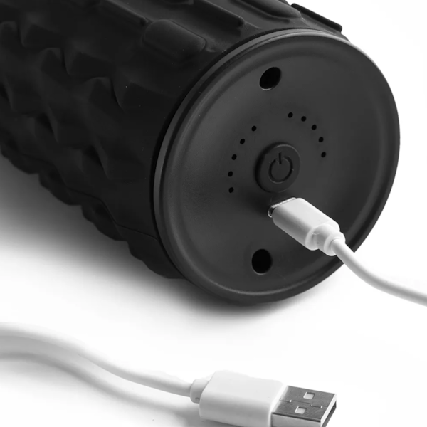 Rolo Massageador de Liberação Miofascial Elétrico Recarregável via Usb-C Preto R33-P Acte Sports-b58bf62b-fcfb-4d05-826b-fb7039d6b980