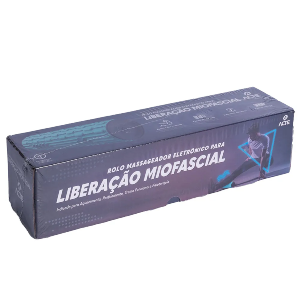 Rolo Massageador de Liberação Miofascial Elétrico Recarregável via Usb-C Roxo R33-R Acte Sports-c822b571-14f7-4519-8bf8-6273c9e83dce