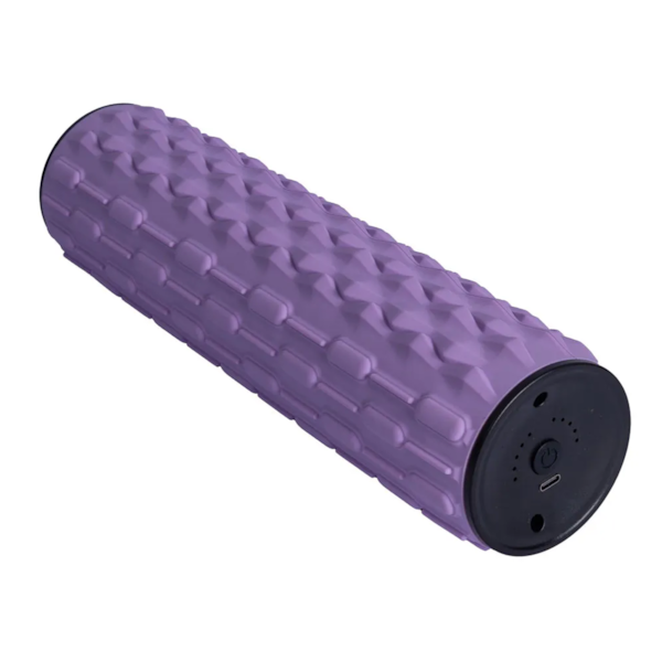 Rolo Massageador de Liberação Miofascial Elétrico Recarregável via Usb-C Roxo R33-R Acte Sports-221fd3d6-06c6-456f-ab35-2d4aab20a81b