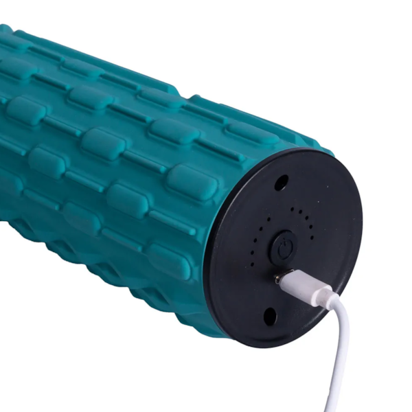 Rolo Massageador de Liberação Miofascial Elétrico Recarregável via Usb-C Verde R33-V Acte Sports-b06da531-3550-46ad-a3ed-99bc0b4a71b6