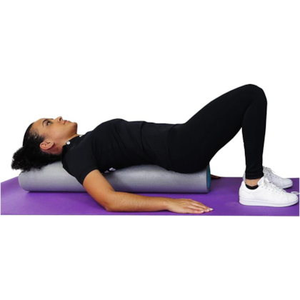 Rolo Para Exercícios de Pilates Foam Roller 90cm x 15cm Cinza/Verde T61-V Acte Sports-85c1f69e-dc68-4991-8b05-2f5fb8ef0cbc