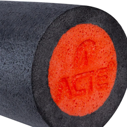 Rolo Para Exercícios de Pilates Foam Roller 90cm x 15cm Laranja/Preto T61 Acte Sports-705a6830-1d86-412e-9b05-c9c3972a58ee