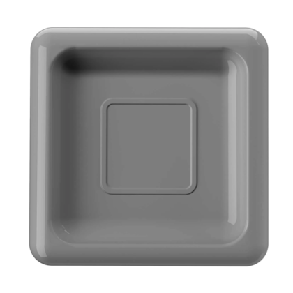 Saboneteira Cube Quadrada Para Banho Cinza Frio 20875/0116 Coza -0abc524d-7774-42aa-99fd-d52acc1d462b