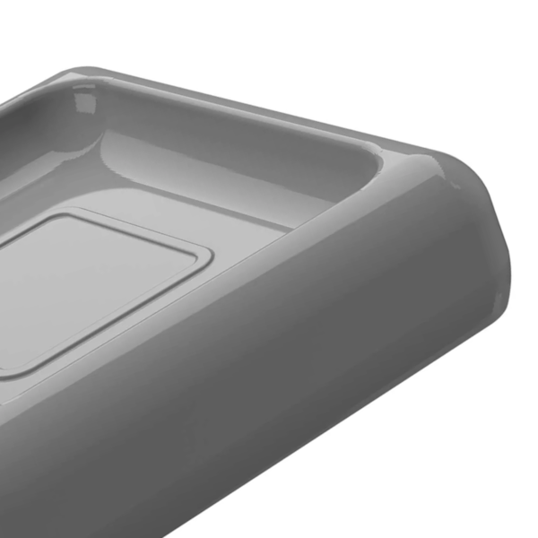 Saboneteira Cube Quadrada Para Banho Cinza Frio 20875/0116 Coza -5c63c2d7-5f58-4804-9d95-64c2faebc57a