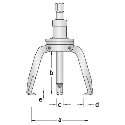 Saca Polia 2 Garras 8564/2 040010 Gedore-d99b5cc4-f37f-4b2e-b860-c871d723455f