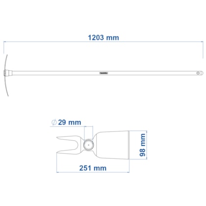 Sacho 2 Pontas com Cabo 110cm Tramontina-844dc2bc-0012-464e-ab56-0183f2f688da