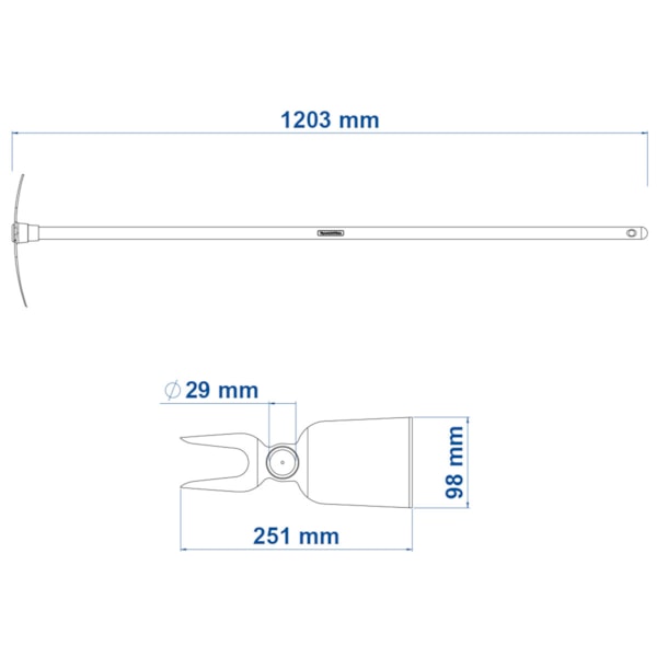 Sacho 2 Pontas com Cabo 110cm Tramontina-52e184d9-04df-41bc-ab8f-bb619388b679