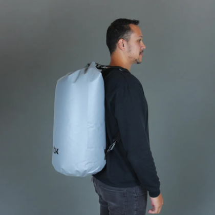 Saco Estanque Duffle 2.0 Impermeável 40L Cinza Para Viagens Camping 206050 Nautika-277b124d-5c20-4ad5-bc82-dfba1b3bdbad