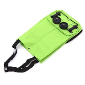 Sacola para Compras Feira Carrinho Dobrável com Rodas Shopbag GT083 Globalmix