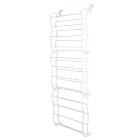 Sapateira Vertical de Parede Shoemaker Closet 1,83m Até 36 Pares Branca GH215 Globalmix