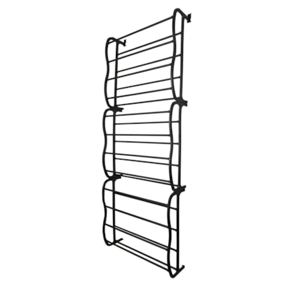 Sapateira Vertical De Parede Shoemaker Closet 1,83m Até 36 Pares Preto GH216 Globalmix -a3831602-bceb-450c-b20d-45f2d97fe970