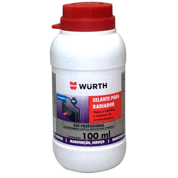 Selante Biodegradável para Radiador 100ml 0893541101 Wurth W-Max-b8472d33-9c53-4d81-943e-be7534eb1bba