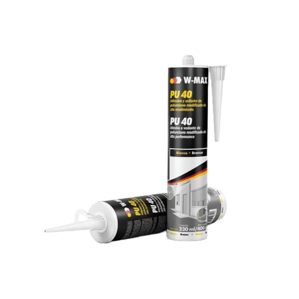 Selante Monocomponente PU 40 W-Max 400g Cinza 5986160011 W-Max-ce7c571f-ebe5-4acd-b6ba-4df459edaf85