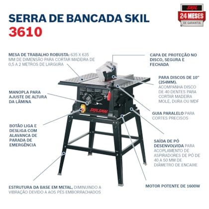 Serra Circular de Mesa 10
