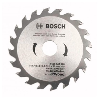 Serra Circular de Widia  4.3/8 x 20 - 110mm Dentes Bosch-7c77e684-dcbb-4b05-a318-bc8b56a1376b