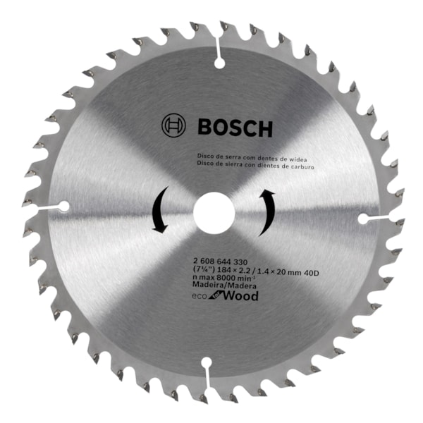 Serra Circular de widia 7.1/4 x 40 - 184MM Dentes Bosch-99d1e322-bc0a-4be7-a529-9049e857d875