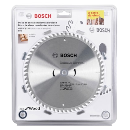 Serra Circular de widia 9.1/4x60 - 235MM Dentes Bosch-237f0e83-30a8-4bf6-b489-92c9dde3c37b