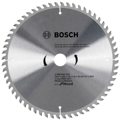 Serra Circular de widia 9.1/4x60 - 235MM Dentes Bosch-3e68ff43-2314-4156-9e28-c7689464cfb7