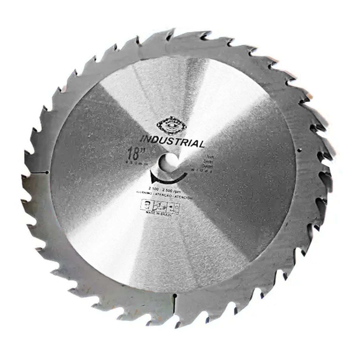 Serra Circular de Widia Industrial P/ Madeira 450 x 30mm 32 dentes