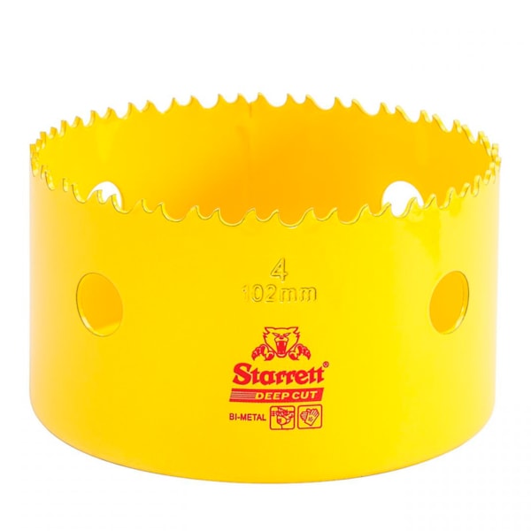 Serra Copo 102mm Aço Rápido Bimetal Starrett-05707434-fb43-4305-86af-56aa94644c77