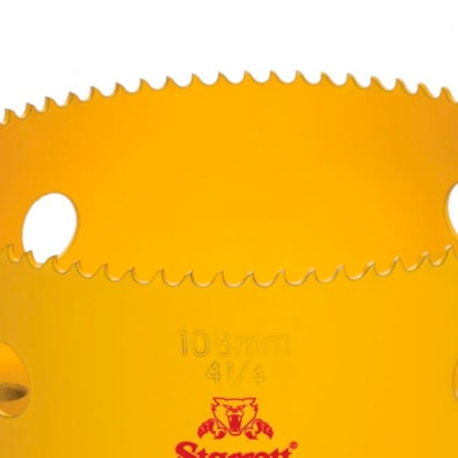 Serra Copo 108mm Aço Rápido Bimetal Starrett-7cbe5ff8-960f-4d5a-921a-a31670bb90c0