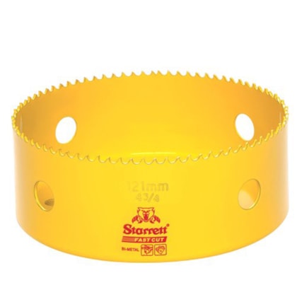 Serra Copo 121mm Bi-Metal Fast Cut Starrett-d164ab2c-33dd-4a75-946d-47ec4c49913b