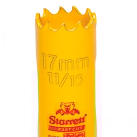 Serra Copo 17mm Aço Rápido Bimetal Starrett