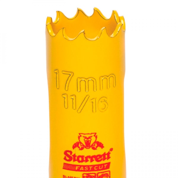 Serra Copo 17mm Aço Rápido Bimetal Starrett-6cab12db-869c-44aa-8e3a-c5d60f97962b